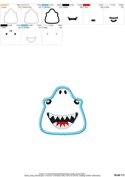 Walking Shark Kids Trousers Bottom