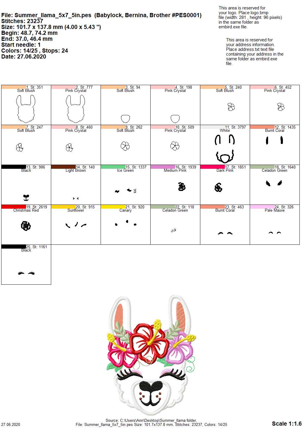 Floral Crown Llama Alpaca