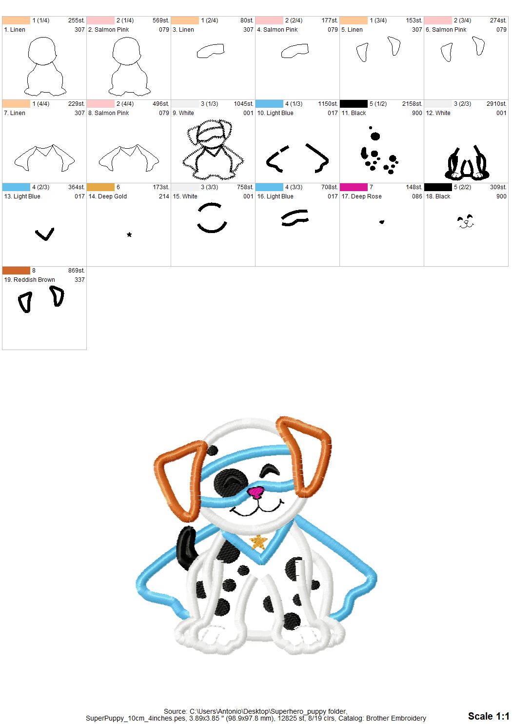 Dalmatian Puppy Superhero