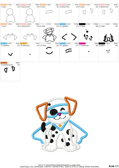 Dalmatian Puppy Superhero