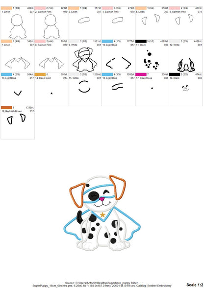 Dalmatian Puppy Superhero