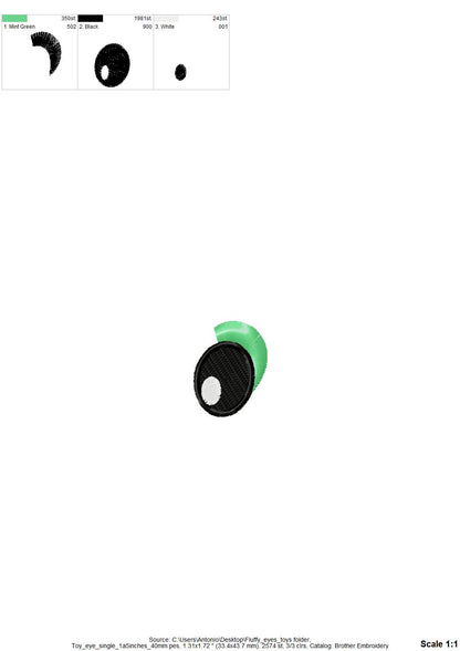 Eyes for your Toy Set of 3