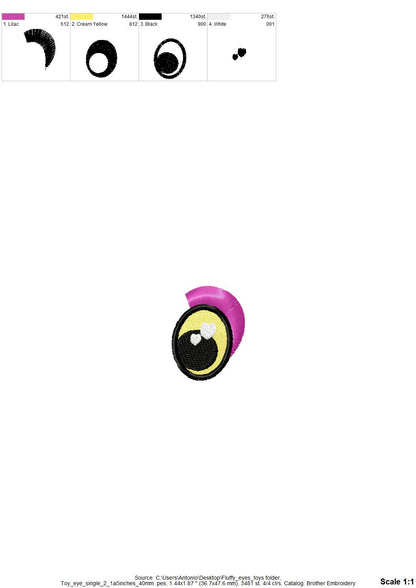 Eyes for your Toy Set of 3