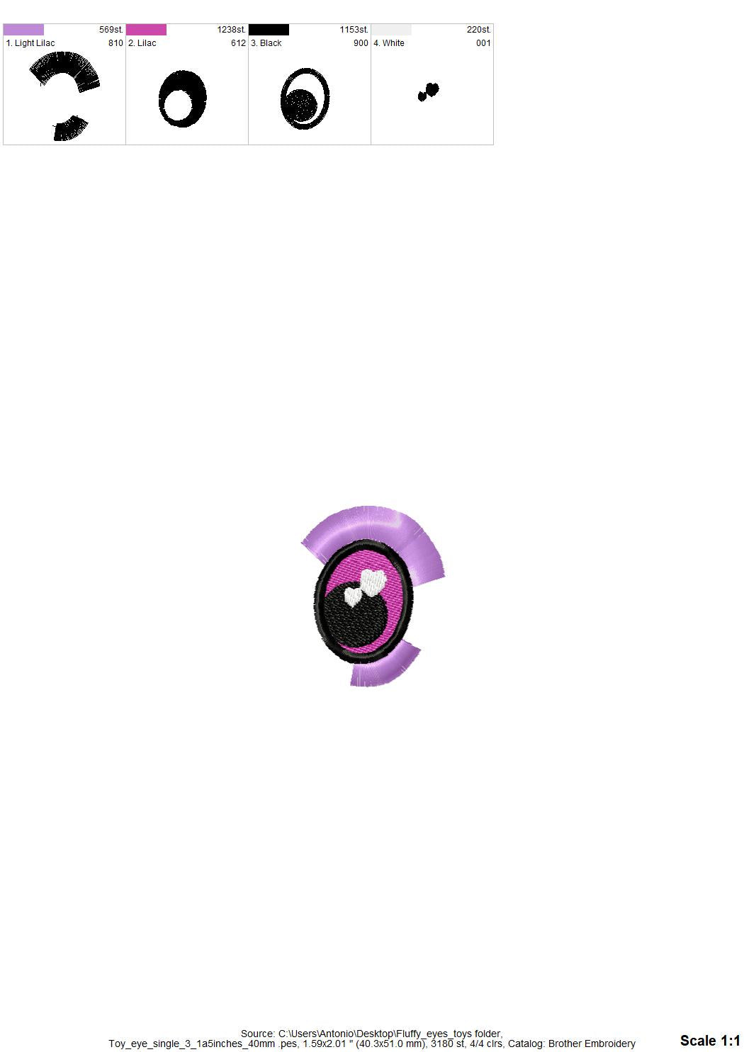 Eyes for your Toy Set of 3