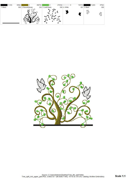 Family Tree and Mini Font Set