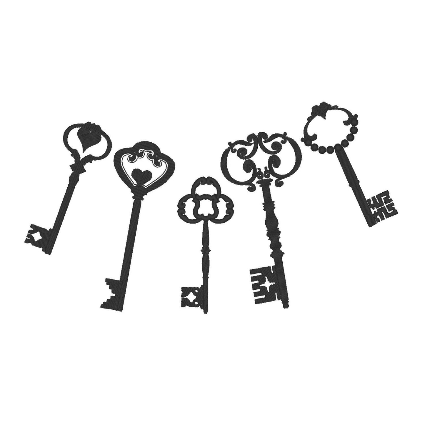 Skeleton Key Set of 5