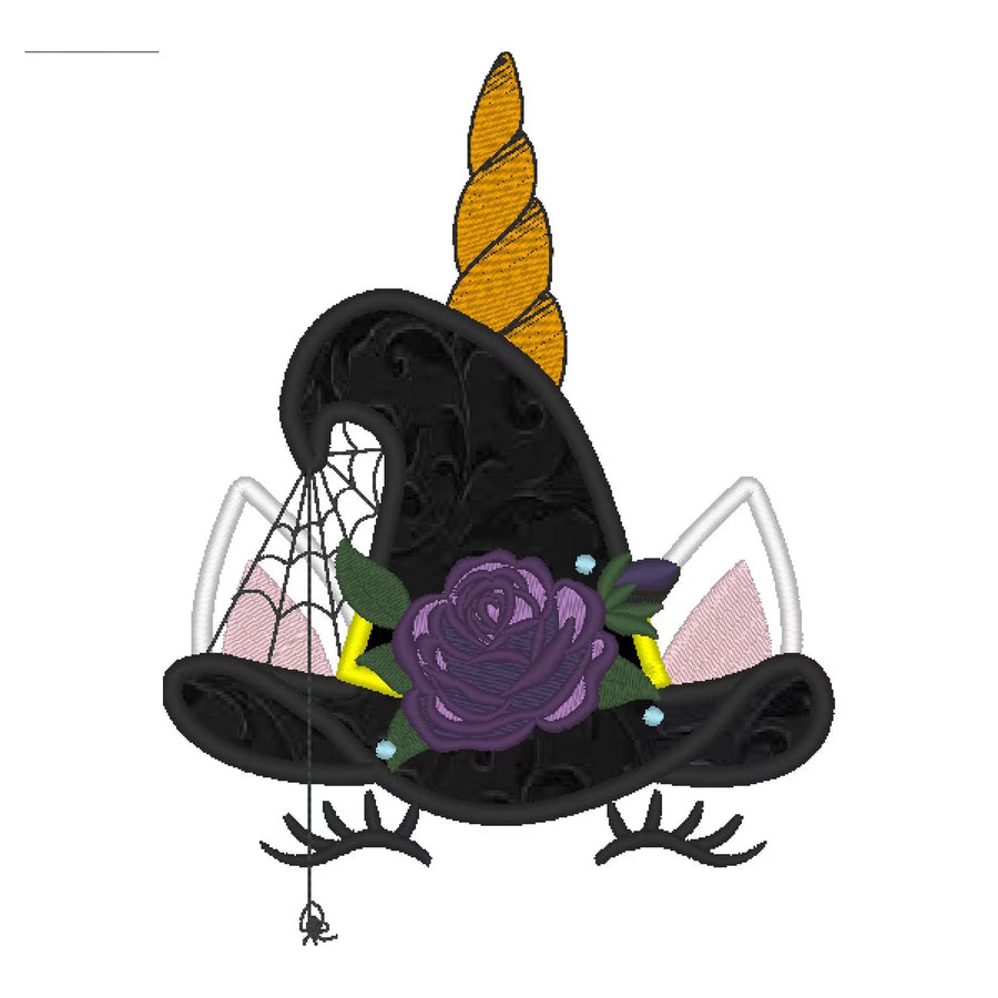 Halloween Unicorn Witch