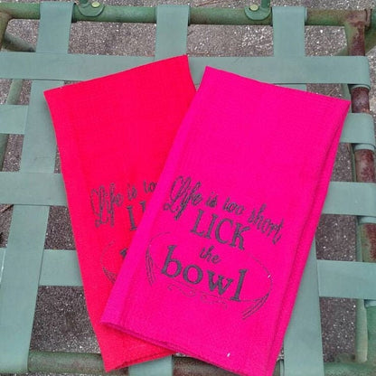 Kitchen Quote Towel Set of 6