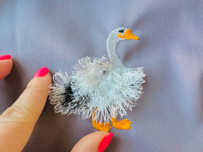 Fringed Goose Farm Bird