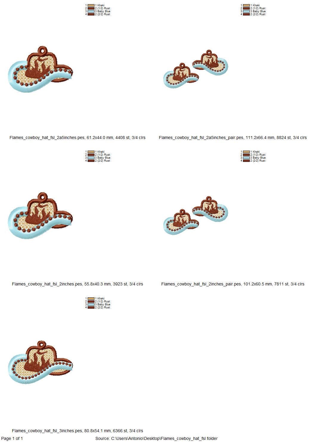 Cowboy Cowgirl Fringed Boots And Hat