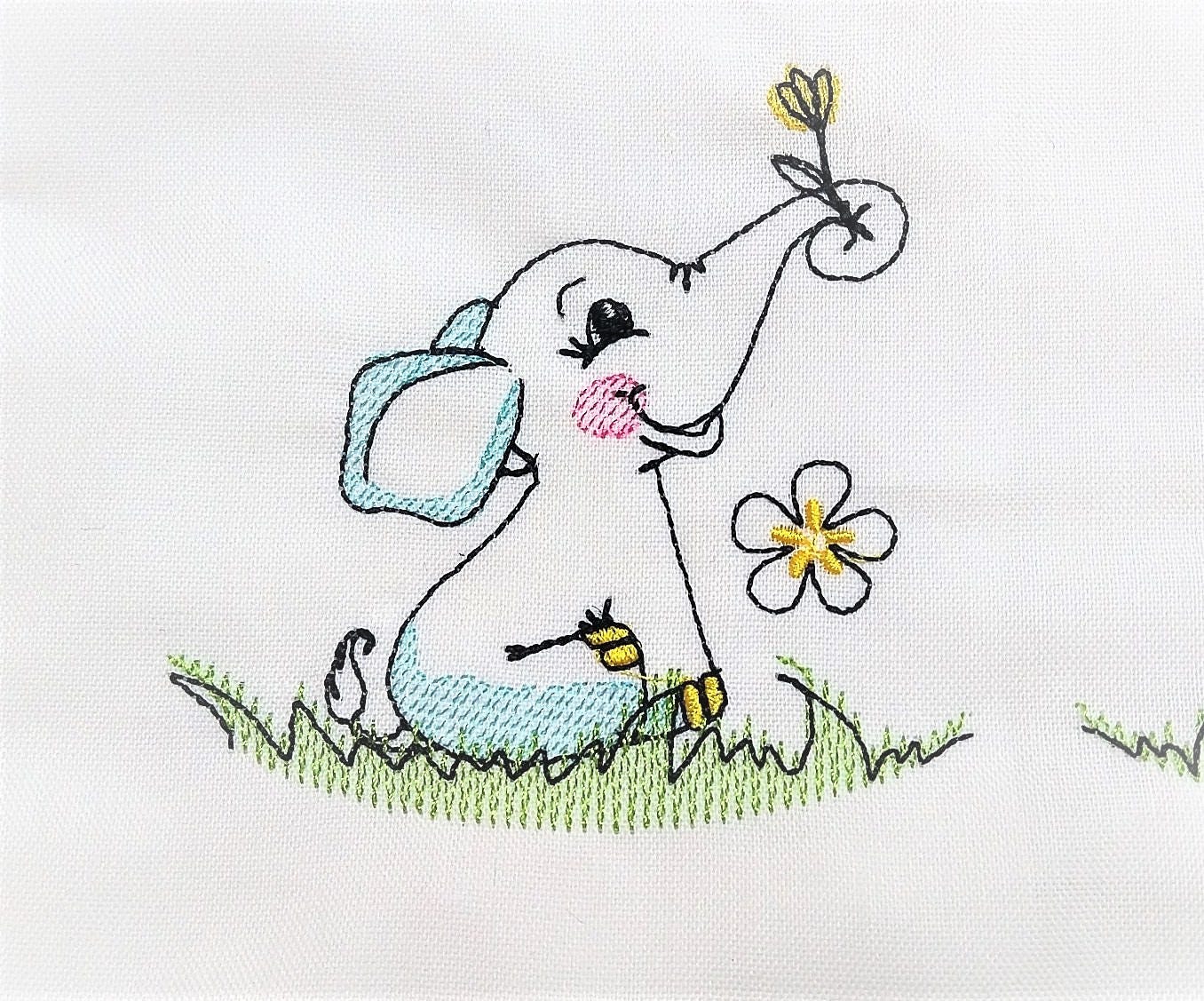 Sketch Stitch Baby Nursery Set