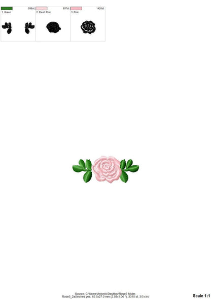 Accent Mini Micro Rose Flower