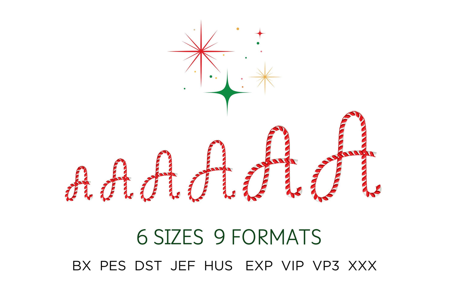 Candy Cane Twist Font