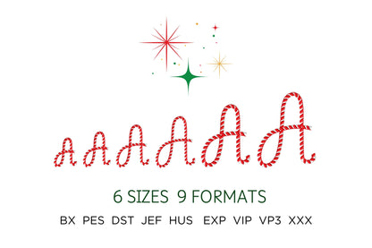 Candy Cane Twist Font