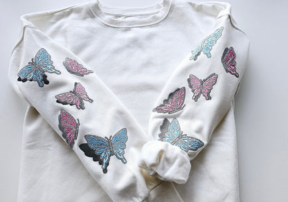 Stunning 3D effect Shadow Butterfly with glitter wings machine