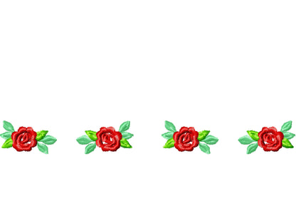 Classic Mini Rose Floral Embellishment