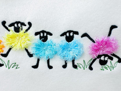 Fringed Funny Sheep Lamb 4