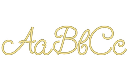 Baby Satin Stitch Handwritten Font