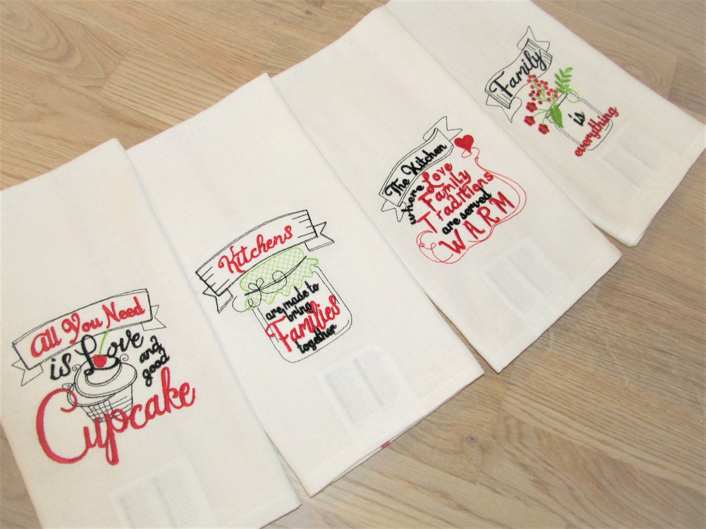 Adorable Kitchen Quote Set of 4