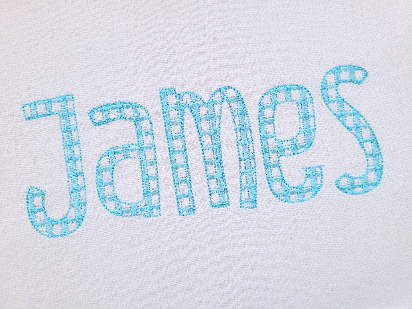 Playful Kids Checkered Plaid Font