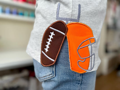 Sports Football And Helmet