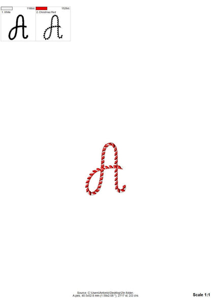 Candy Cane Twist Font