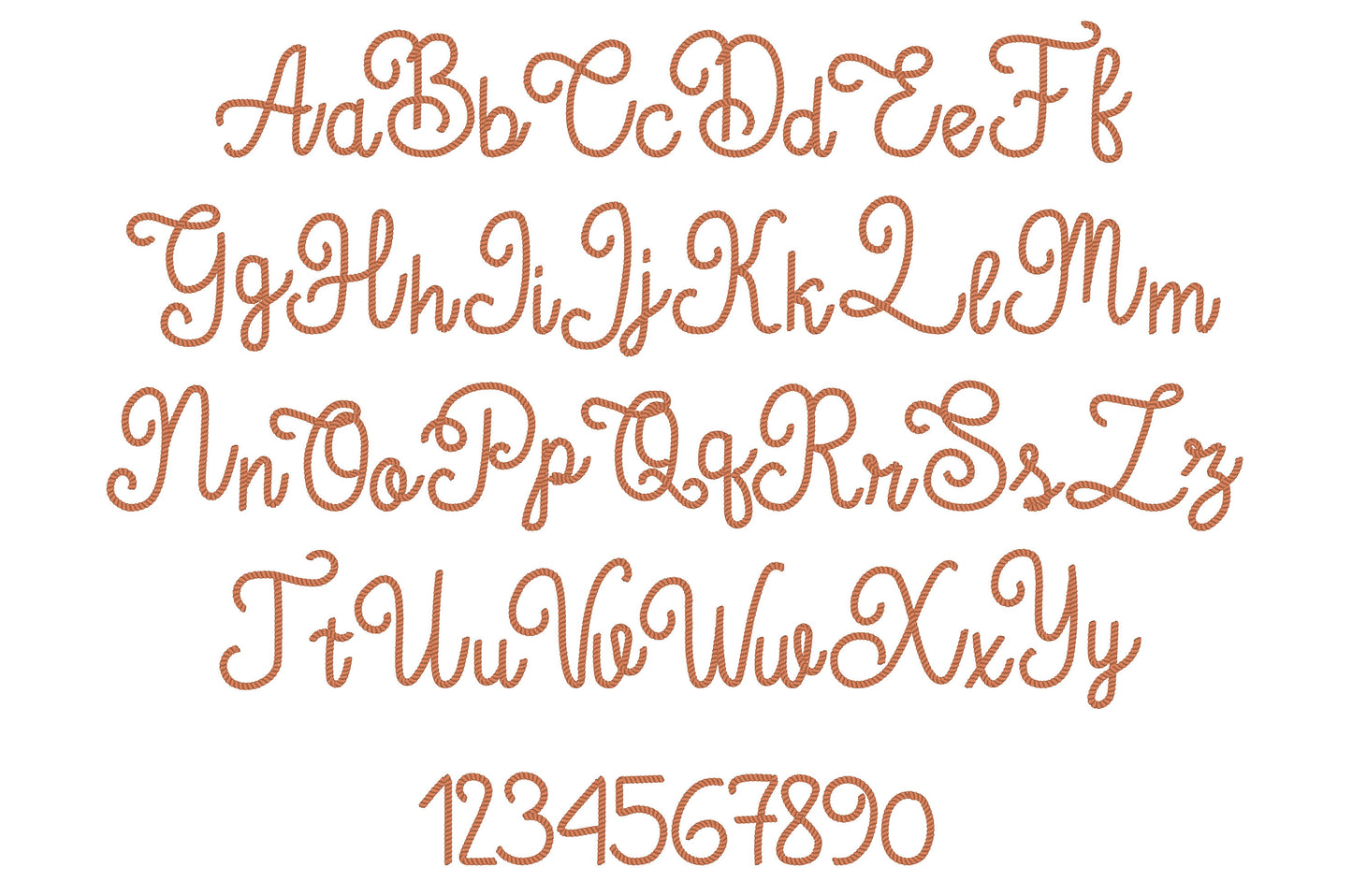 Rope Stitch Script Font