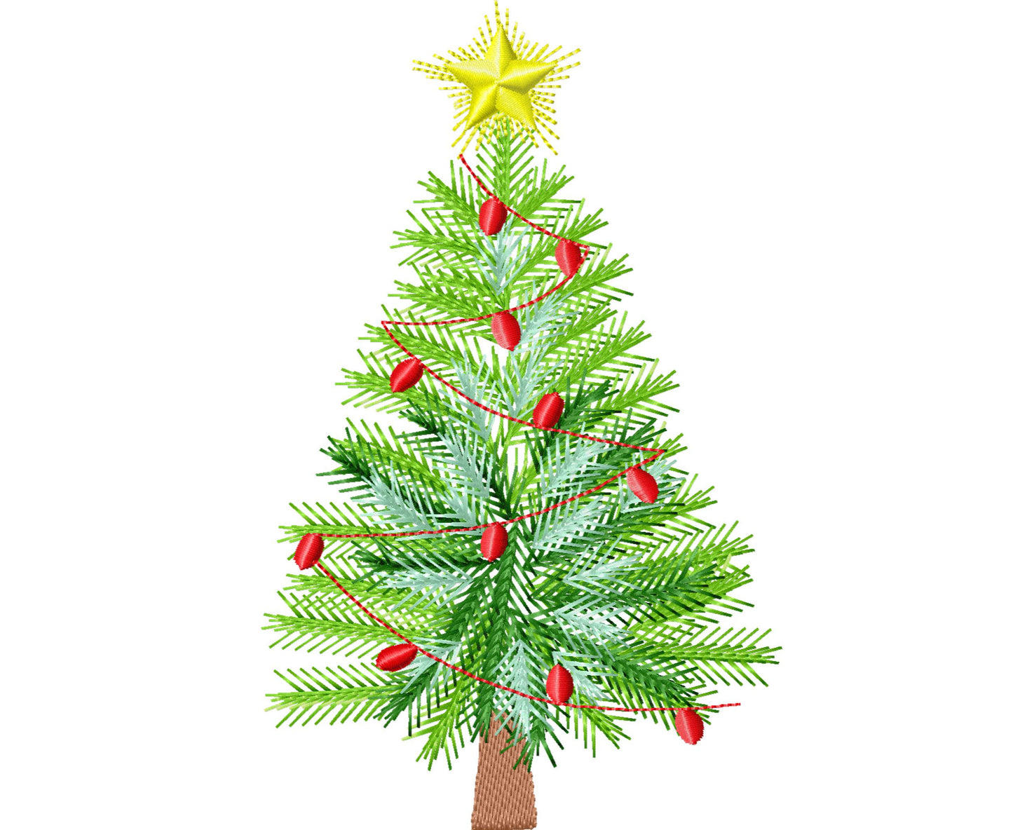 Classy Old Fashioned Christmas Tree