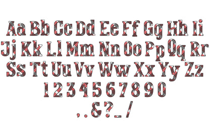 Mini Tartan Gingham Font