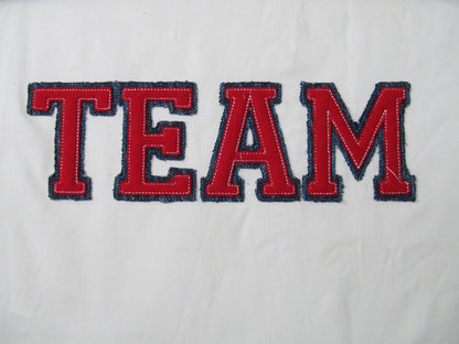 Double Outline Athletic Sport Collegiate Font