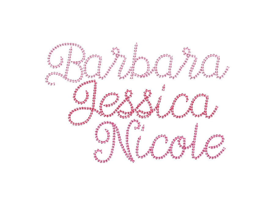 Swirl Handwritten Chain Font