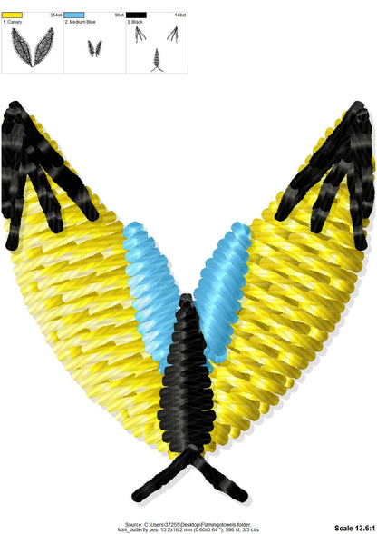 Micro Mini Bugs and Butterflies