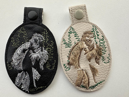 Bigfoot Yeti Sasquatch Keychain