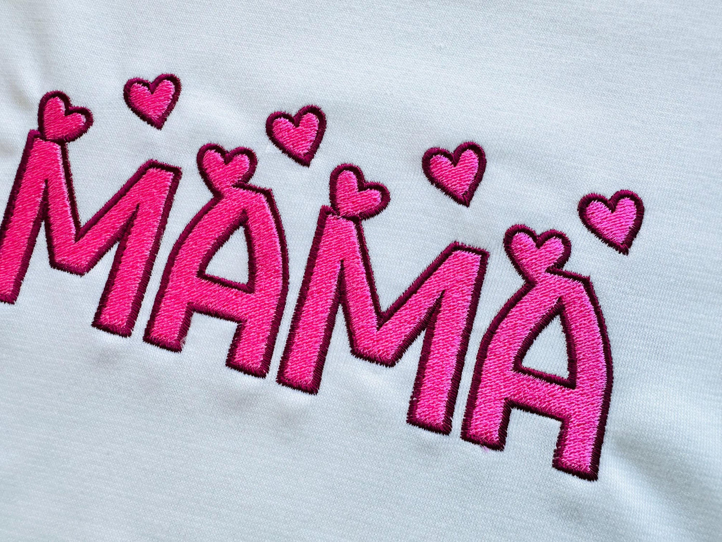 Heart Monogram FONT fill stitch and satin outline alphabet SET of 2