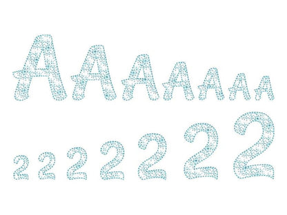 Winter Holidays Snowflake Font