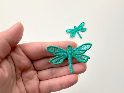 Dragonfly Earrings or Charm FSL