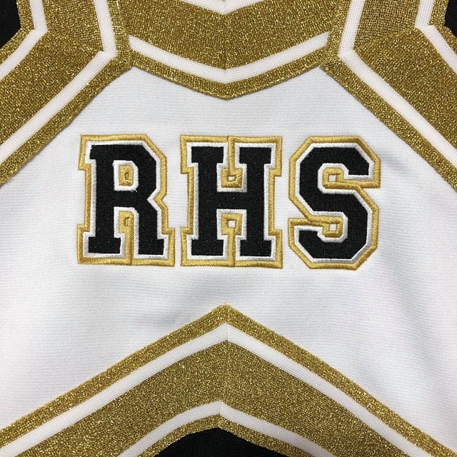 2-Outline Fill Stitch Athletic Varsity Block Font