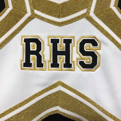 2-Outline Fill Stitch Athletic Varsity Block Font