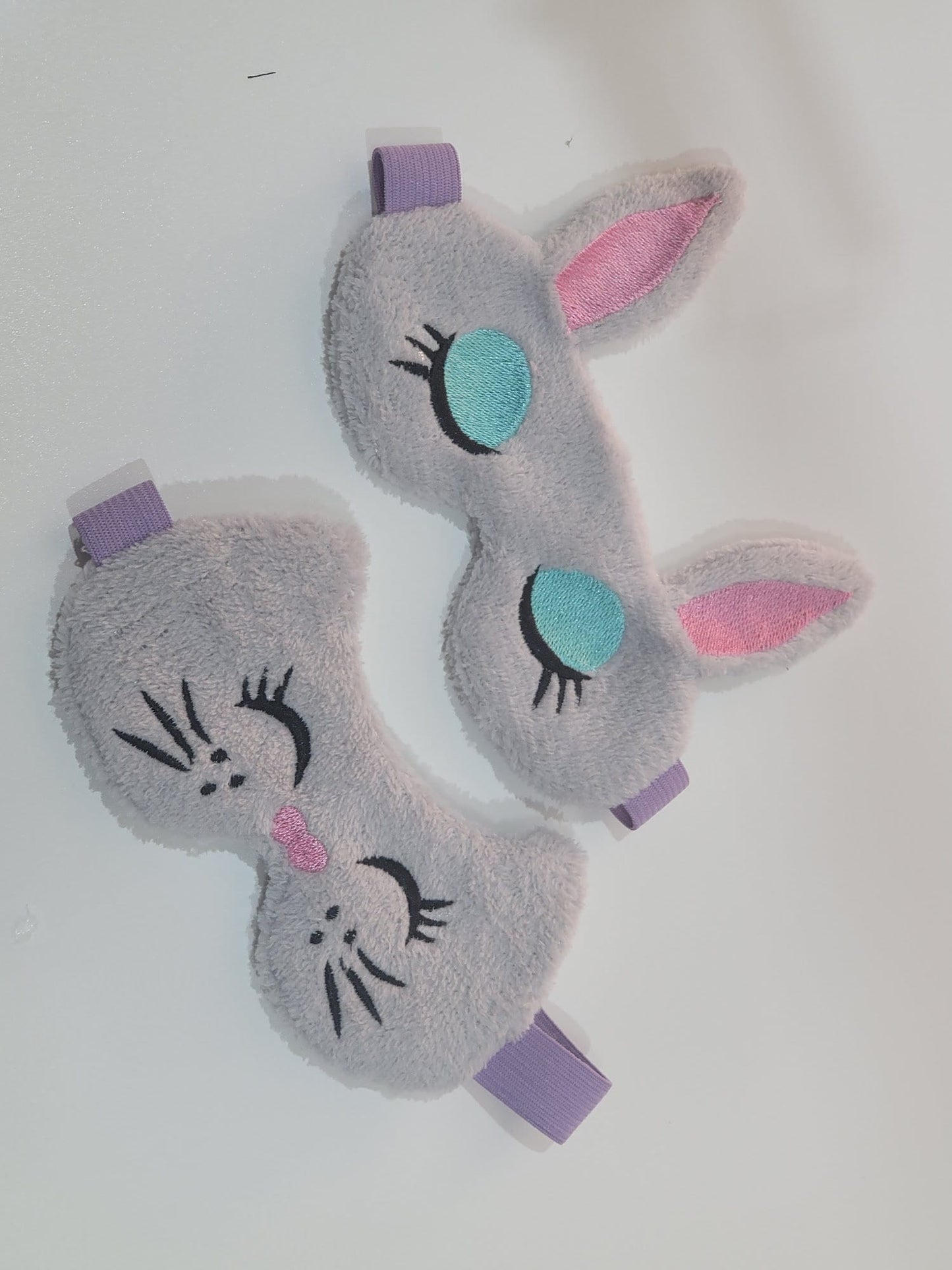 Cat and Bunny Sleep Mask ITH