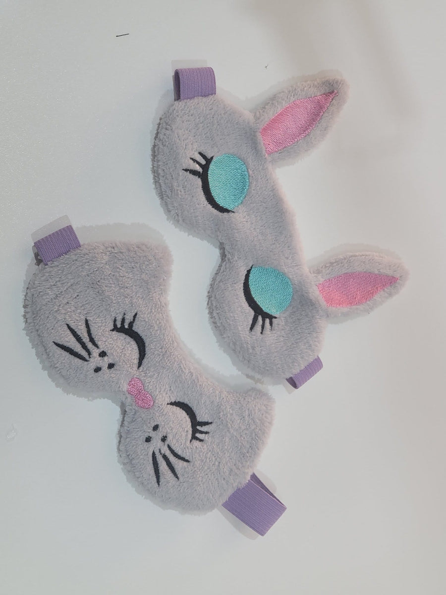 Cat and Bunny Sleep Mask ITH