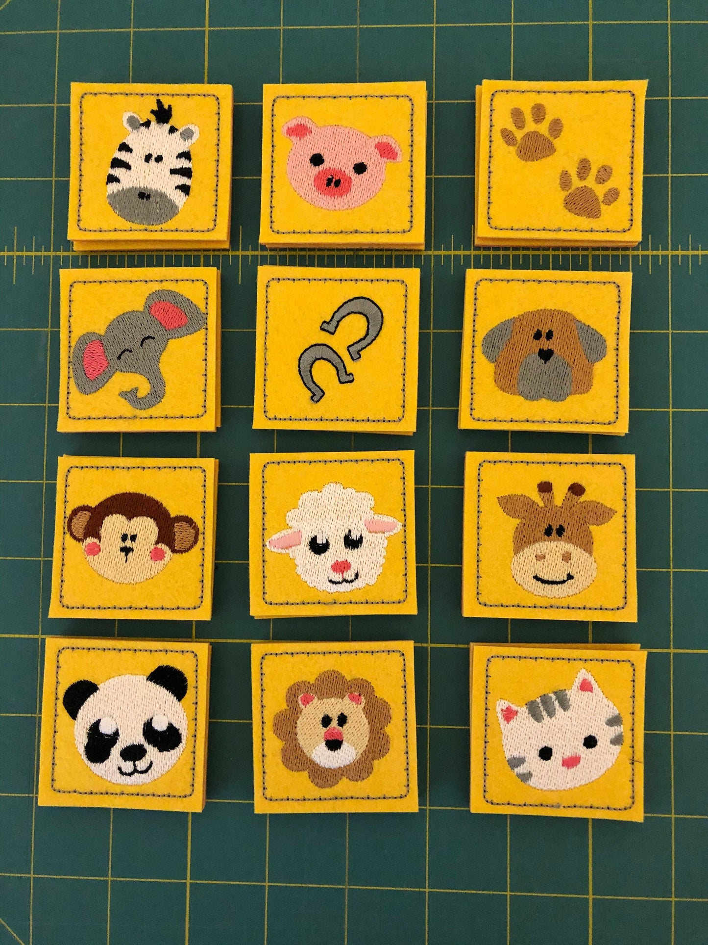 Memory Game Animals ITH