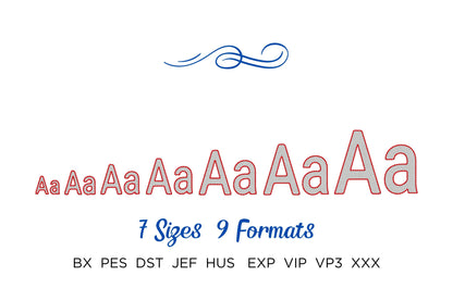 Puff Outline Baby Rounded Font