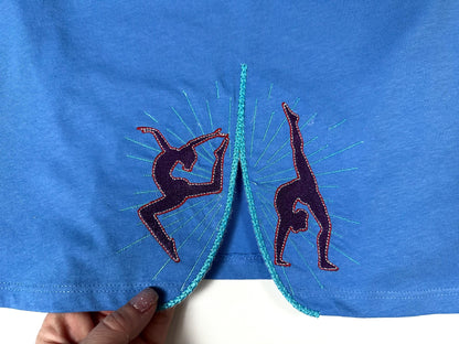Gymnast Dancer Split Side Seam