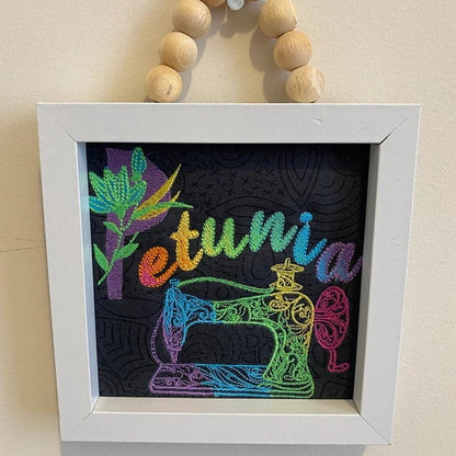 Iridescent Ombre Font Stephanie