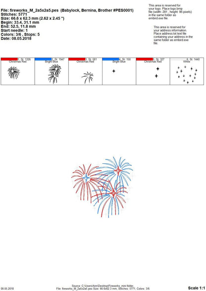 Festive Fireworks Mini