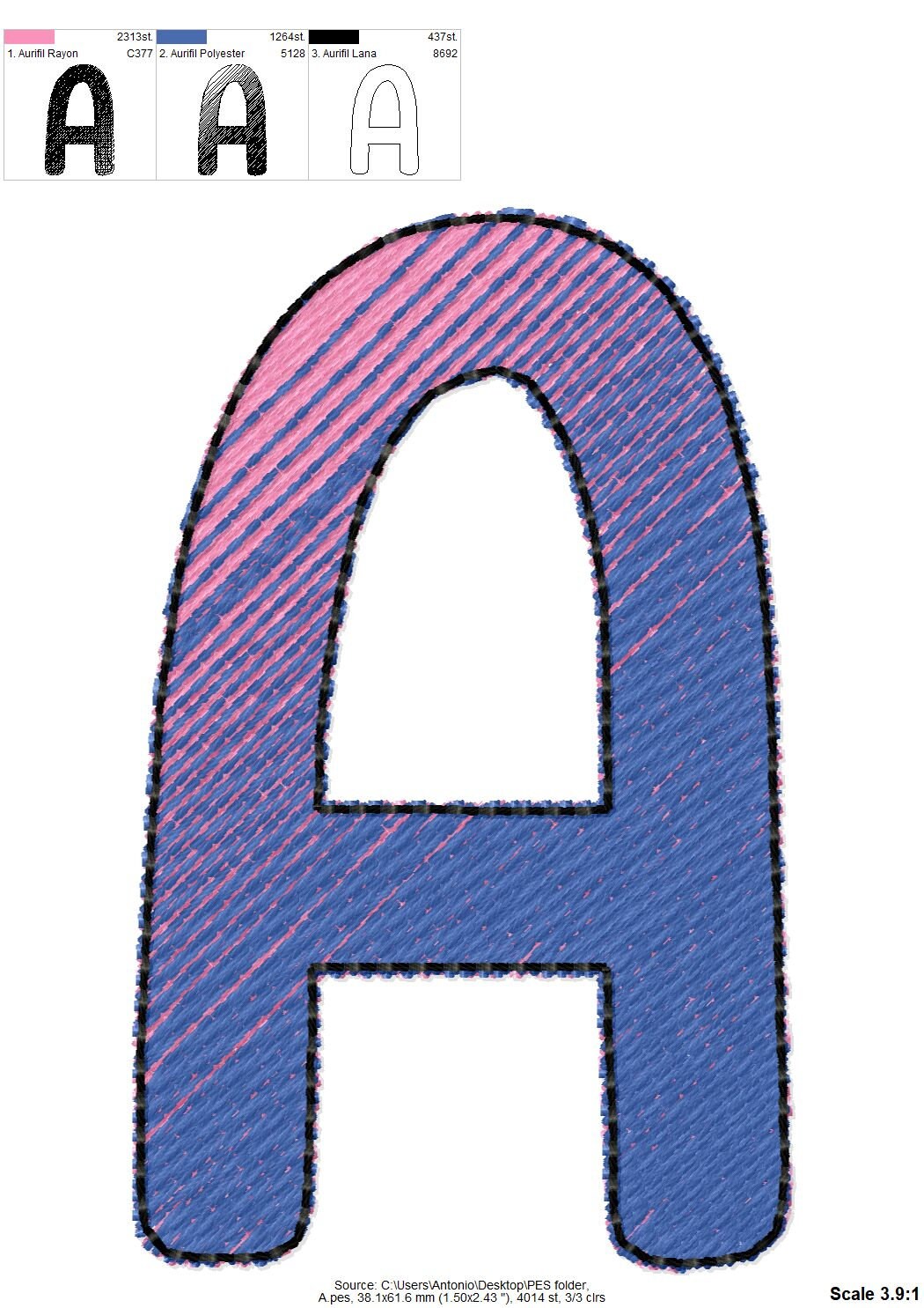 Magic Iridescent Ombre Font