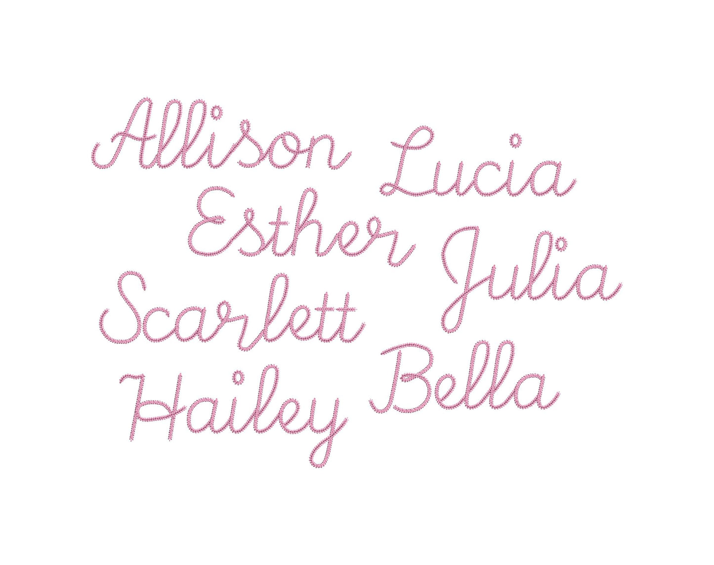 Tiny Playful Chain Stitch Handwritten Font