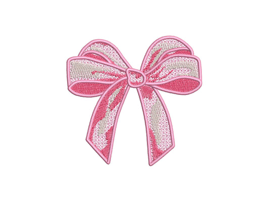 Light Stitch Lace Effect Bow