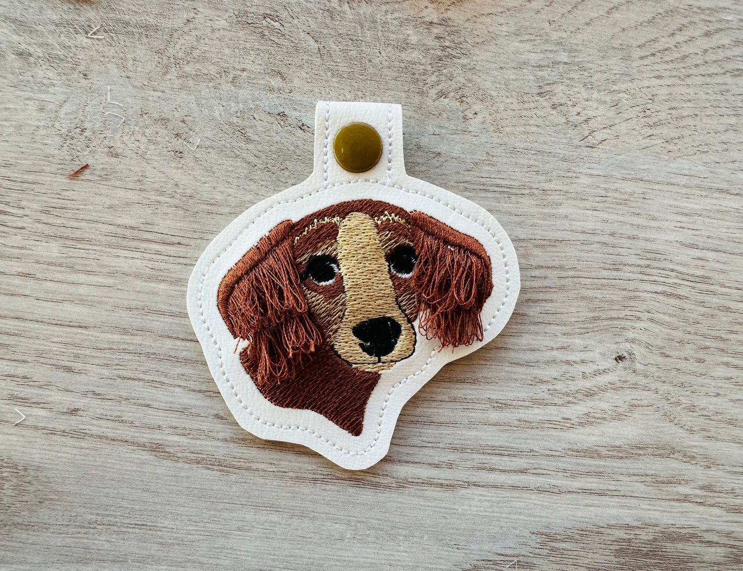 Dachshund Dog Puppy Keychain