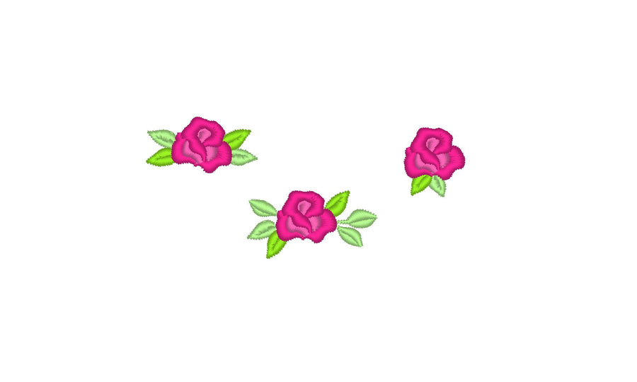 Accent Mini Rose Set of 3